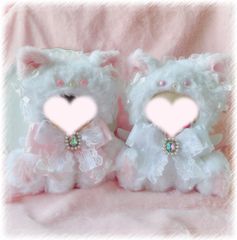 16cm ぴんく ぬい服 バックチャーム取付可能❤︎ - メルカリ