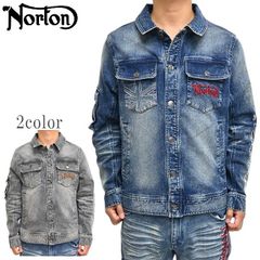 定価8万 Roen ロエン スカルスタッズ ワッペン デニムジャケット G 