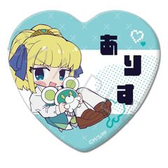 TVアニメ『ぷにるはかわいいスライム』 [御金賀アリス] ハート型缶バッジ F