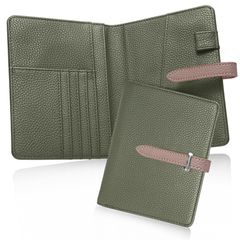 新品 [DearMin] お薬手帳ケース 薄型 超軽量 母子手帳ケース 大容量 多収納 通院ウォレット マルチケース ペンホルダー付 札入れ 小銭入れ W13×H16.8×D1.5cm 保険証・通帳・診察券・キャッシュカード等をまとめるのに便利なケース