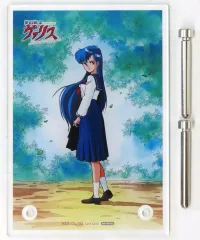 【中古】アクリルスタンド・アクリルパネル 麻生優子 ミニアクリルキャラクタープレート 「Switchソフト 夢幻戦士ヴァリス Memorial Collection」 あみあみ購入特典