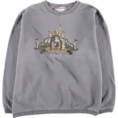 古着 ディズニーランド Disneyland MICKEY MOUSE ミッキーマウス キャラクタースウェットシャツ トレーナー ロシア製/eaa576604