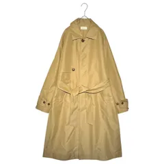 FACTOTUM(ファクトタム) Wool-like Barbary Nidom Finish Balmacan Coat ウールライクバーバリーニドム加工 バルマカンコート 01030636 44 ベージュ ロング トレンチ ステンカラーのサムネイル