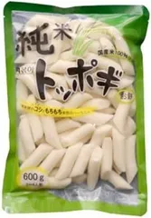 珍味堂 純米 トッポギ 600g ◆もちもちして美味しい～ 韓国食品/料理/食材 簡単 業務用 お餅 韓国餅