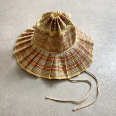 ★ ハンドメイド ハット 帽子 麦わら帽子 ストローハット