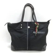 Q■イタリア製■OROBIANCO/オロビアンコ MONTA 大型トートバッグ■黒/BAGレトロ/19【中古】