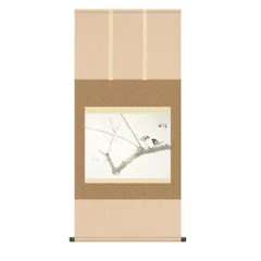 ♥【模写】　掛軸　竹内栖鳳　紅葉　桐箱付き　掛け軸　骨董品 ♥【模写】 掛軸 竹内栖鳳 紅葉 桐箱付き 掛け軸 骨董品