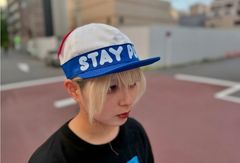 ○【新作】「SCUM RIDERS」FLAT VISOR CAP【GRAY/BLACK