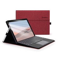新品 Omnpak 2023年発売のSurface Go4/ 2021年発売のSurface Go3/2020年発売のSurface Go2/Microsoft Surface GOに対応ケース 10.5インチ 表面内蔵保護カバー 多視角 スタンド 軽量 薄型
