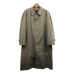 クリスチャンディオール　メンズコート カーキ系 ステンカラー　Sサイズ q0653-1.jpg