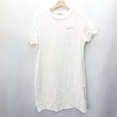 ◇ MILKFED. ミルクフェド 半袖 ロング丈 ワンピース サイズONE SIZE ホワイト レディース E  【1408060037391】のサムネイル