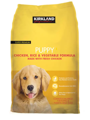 ドッグフード カークランドシグネチャー 子犬用 9kg チキン ライス ベジタブル