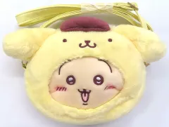【中古】バッグ うさぎ×ポムポムプリン ポシェット 「ちいかわ なんか小さくてかわいいやつ×サンリオキャラクターズ」