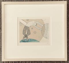 銅版画 ナメ川コーイチ 滑川公一 手彩色 直筆サイン 限定