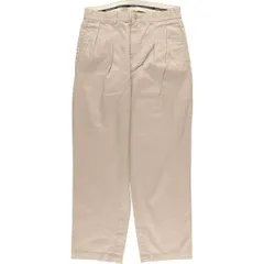 古着 ラルフローレン Ralph Lauren POLO RALPH LAUREN ツータック チノパンツ カナダ製 メンズw33相当/eaa542800