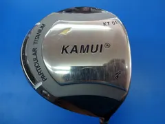 KAMUI - カムイワークス　KM400 ブラック　９度　Rシャフト　純正ヘッドカバー付 セール・アウトレット】KM-200 II ドライバー IPブラック仕上げ