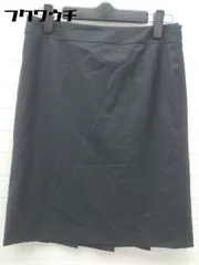◇ iCB complete アイシービー コンプリート サイドジップ 膝丈 スカート サイズ7 ブラック レディース 【中古】 【1002800504428】のサムネイル