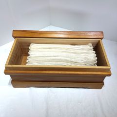 相撲 まわし 白布製 1本 木箱付き 力士用 相撲道具 A421