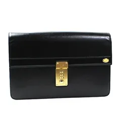 ダンヒル セカンドバッグ クラッチバッグ ダイヤルロック式 レザー ブラック