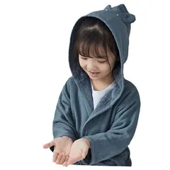 バスローブ キッズ 男の子 女の子 綿100％ ルームウェア フード付き ポンチョタオル 子供 タオル地 お風呂 プール タオル 速乾 オープン型 子供用 バスタオル ポンチョ キッズ ルームウェア アニマル 肌触り抜群xiaokb92