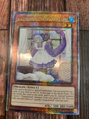 遊戯王　英語版　　ドラゴンメイド・ラドリー　25thシークレットレア