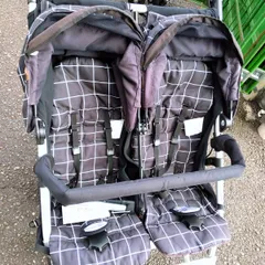 【お値下】マウンテンバギーデュエット　専用レインカバー付き　双子ベビーカー 2025年最新】マウンテンバギー デュエットの人気アイテム - メルカリ