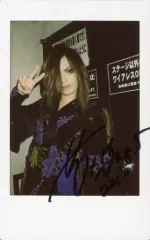 hideとKiyoshiの直筆サイン入りポラ hideとKiyoshiの直筆サイン入りポラ