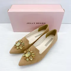 ■ JELLY BEANS ジェリービーンズ バンプス 115-31709 23.0㎝ ベージュ 未使用品  ■のサムネイル