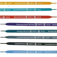 K-com ハイキュー!! くつひも × 全8種セット フルコンプ ガチャガチャ カプセルトイ ハイキュー 靴ひも 靴紐 靴 紐 ひも