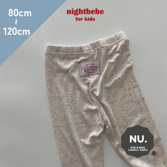 【新品未使用】【韓国子供服ブランド正規品】nightbebe　レギンス　つぶつぶ　アイボリー　キッズ　ベビー　80cm 90cm 100cm 110cm 120cm　男女兼用