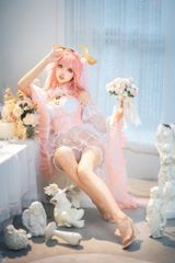 原神　八重神子　花嫁　コスプレ　衣装
