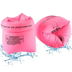 アームブイ アームヘルパー 腕 アームリング 浮き輪 浮き具 水泳補助 子供用浮き輪 子供用スイミング補助具 大人用腕浮き輪 強い浮力 DELUXEFOX 幼児用 男女兼用 スイミング 補助具 水泳用品 水泳練習用具 15KG-90KGに適用