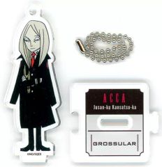 [중고] 열쇠 고리 그로슈라 [ACCA13 구 감찰과 × BADON 카페 트레이딩 아크릴 스탠드 열쇠 고리]