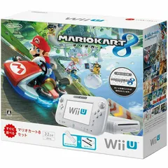 (本体)Wii U すぐに遊べる マリオカート8セット シロ(WUP-S-WAGH) 任天堂
