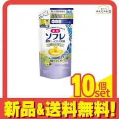 薬用ソフレ 濃厚しっとり入浴剤 ホワイトフローラルの香り 400mL (詰め替え用) 10個セット まとめ売り