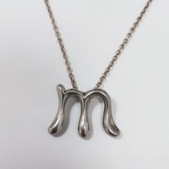 ティファニー TIFFANY&Co イニシャル ｍ 925 シルバー ネックレス エルサ・ペレッティ