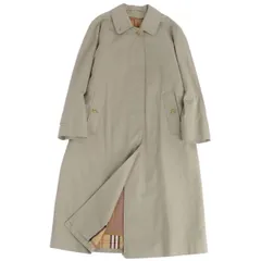 極美品 Vintage バーバリー Burberrys コート ステンカラーコート バルマカーンコート ライナー付き 英国製 アウター レディース 8(M相当) カーキベージュ