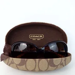 Ⴤ1147ꕤ希少 COACH コーチ サングラス グラデーション ハーフリム