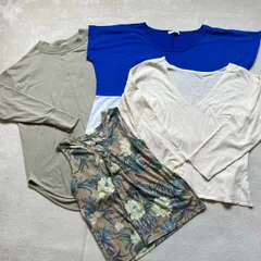【まとめ売り】AZUL by moussy Tシャツ カットソー 4点セット レディースMさいず