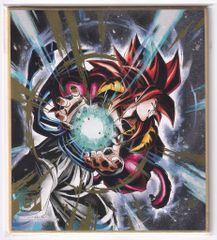 BANDAI 드래곤 볼 색종이 ART RAGING/2604268 슈퍼 사이어인 4 고지타 2