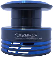21ナスキーC2000SHGスプール 糸付き - メルカリ