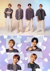 【中古】クリアファイル Sexy Zone(timelesz) A4オリジナルクリアファイル 2枚セット 「CD 夏のハイドレンジア」 3形態同時購入特典