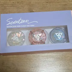 SEVENTEEN(セブンティーン・セブチ) ミニ ペンライト キーリング セット