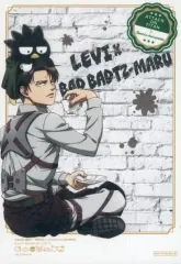 【中古】キャラカード リヴァイ・アッカーマン×バッドばつ丸 オリジナルブロマイド 「進撃の巨人×サンリオキャラクターズ」 対象商品購入特典