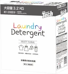 【まとめ買い-4点セット】メガテック　洗たく用粉末洗剤 【 トイレタリージャパン 】 【 衣料用洗剤 】