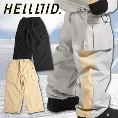 スノーボード ウエア パンツ HELLOID Ride CARGO 2 PANTS メンズ レディス 軽量 薄手 スプリング アウトドア