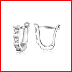 【人気商品】ピアス レディース メンズ 人気 最高級フープ ピアス カップル 925 ピアス 金属アレルギー対応 リング ジルコニア ピアス 記念日 誕生日