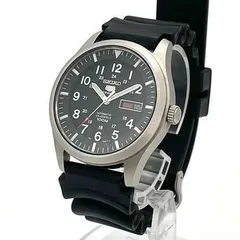 B003 SEIKO セイコー5 スポーツ 自動巻き機械式 メンズウォッチ 海外モデル 裏スケ