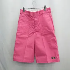 Dickies ハーフパンツ　ピンク　極太 Dickies ハーフパンツ 26インチ ピンク ディッキーズ ルーズ