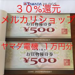 最新】ヤマダ電機 ヤマダホールディングス 株主優待券 1万円分 最新】ヤマダ電機 ヤマダホールディングス 株主優待券 1万円分